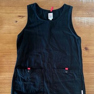 Topo Designs, Women's Smock Top, Sleeveless, Black, 100% Cotton, Medium